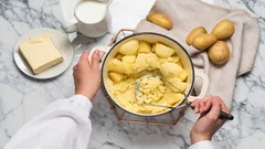 O puré de batata fica perfeito à primeira: os truques do chef para uma textura perfeita